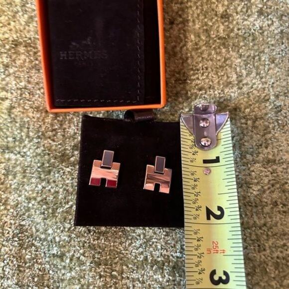 Hermès Eileen Rose Gold Plated Gris E Tain New in box - Picture 4 of 7